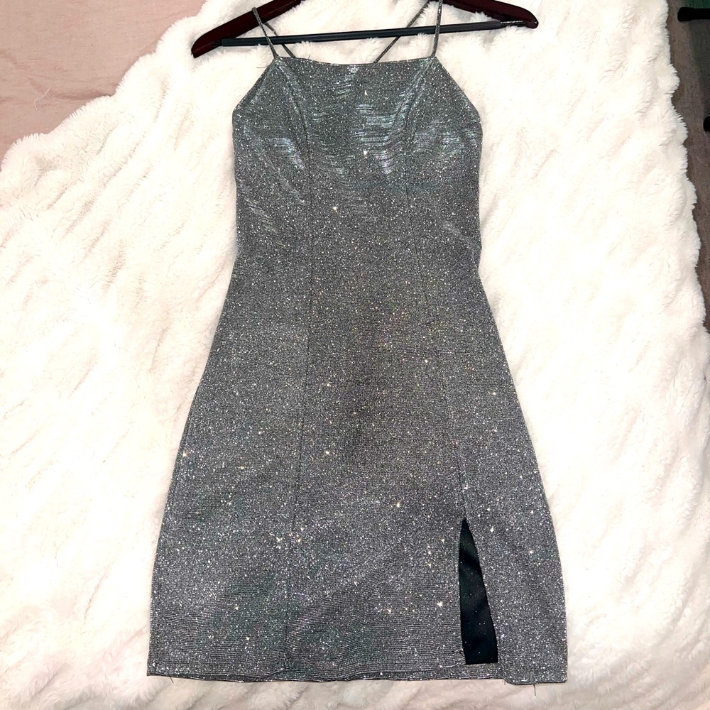 Silver dress